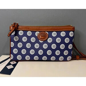 NWT Dooney & Bourke Chicago Cubs Large Slim Crossbody